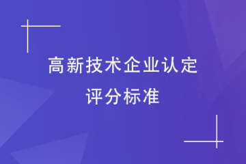2024年河南省高新技術企業認定，各項指標評分標準
